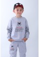 SPİDER BOY BASKILI MELANJ TAKIM