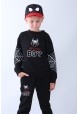 SPİDER BOY BASKILI MELANJ TAKIM